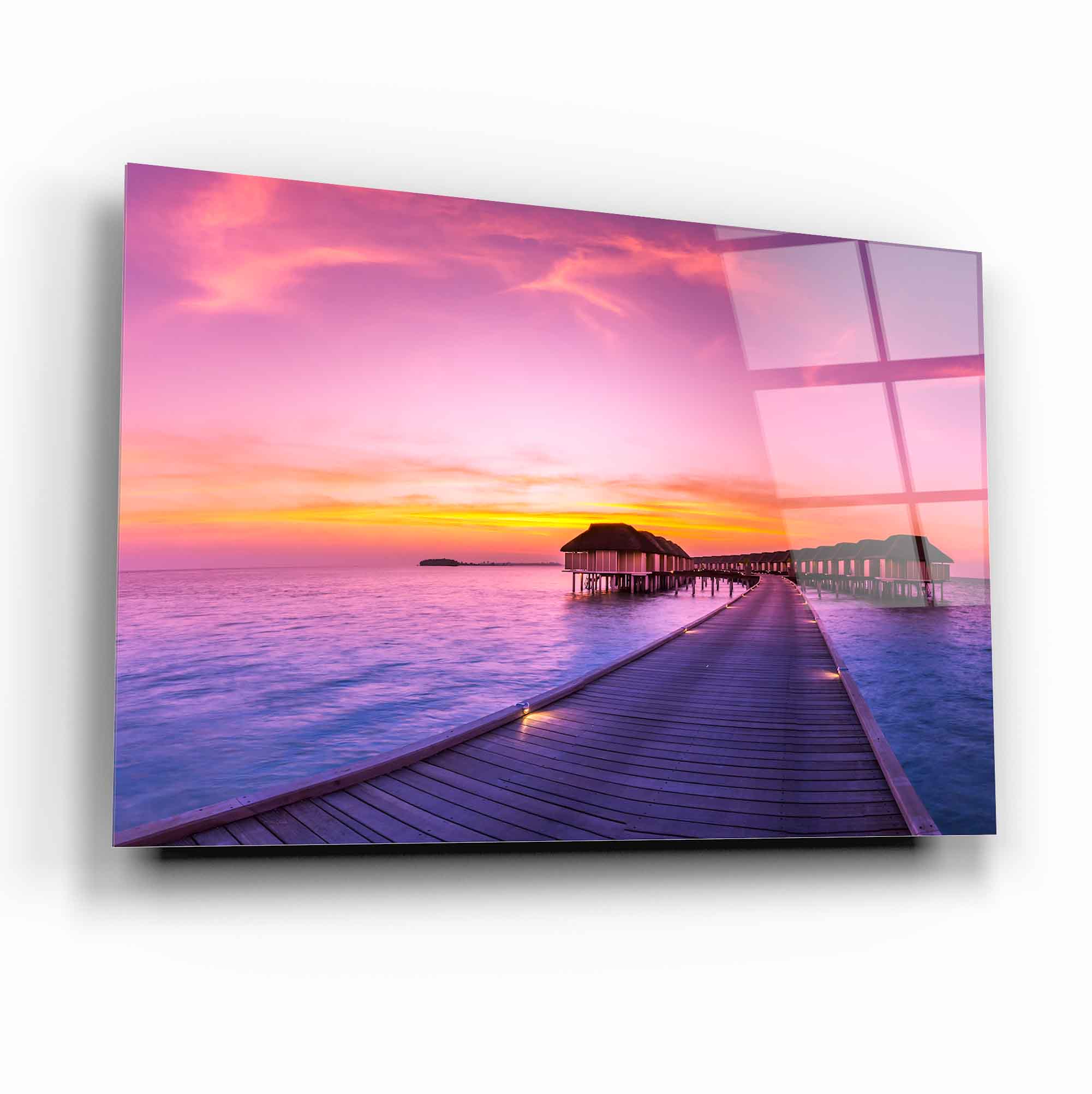 Manzara Kırılmaz Cam Tablo