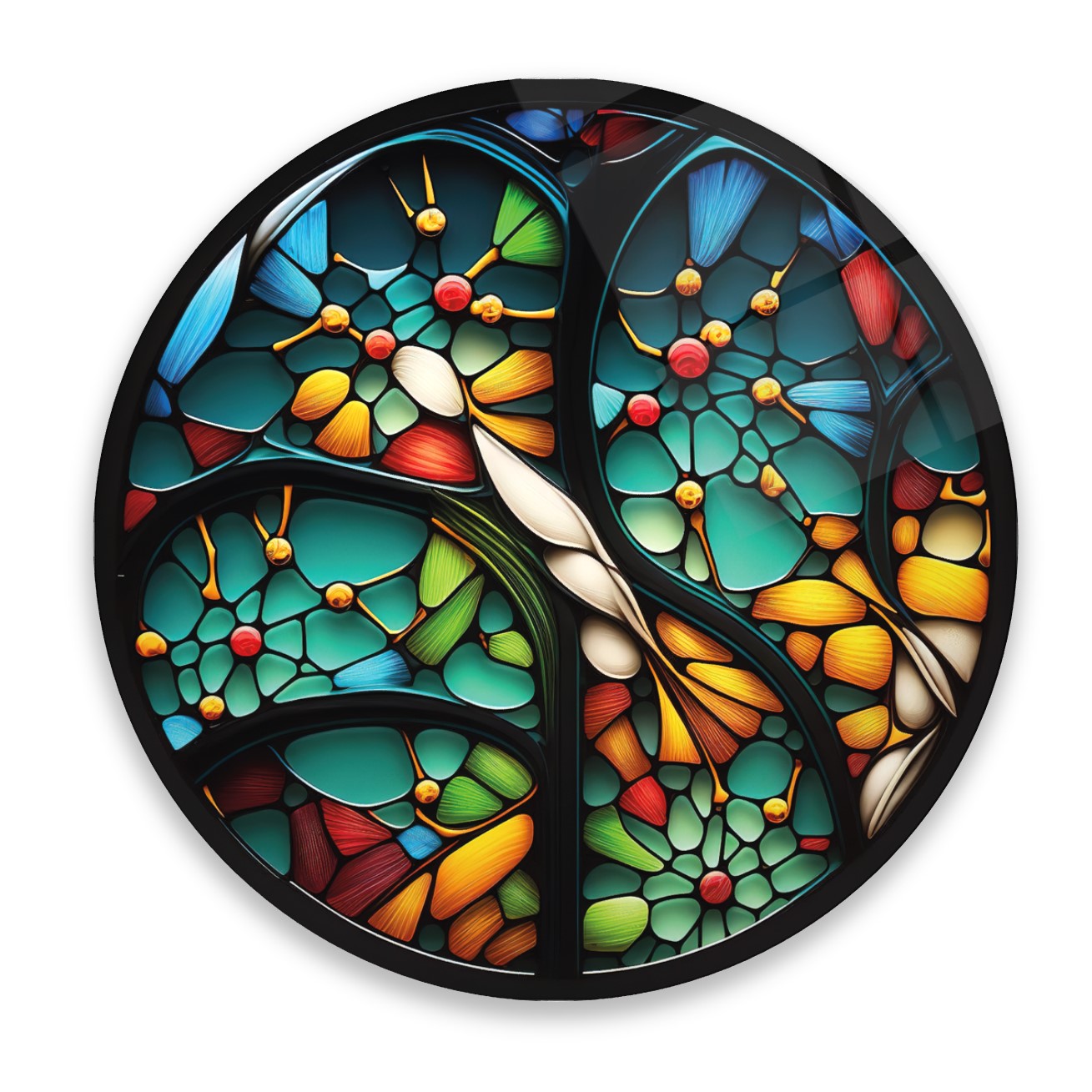 Vitray UV Baskı Cam Tablo