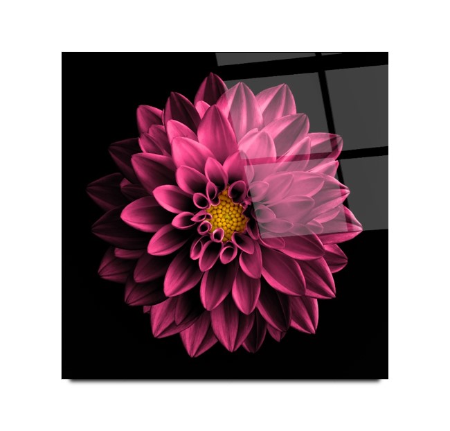 Çiçek Cam Tablo
