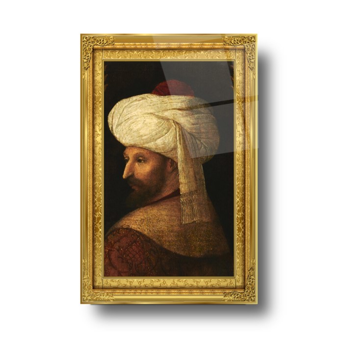 Fatih Sultan Mehmet Cam Tablo