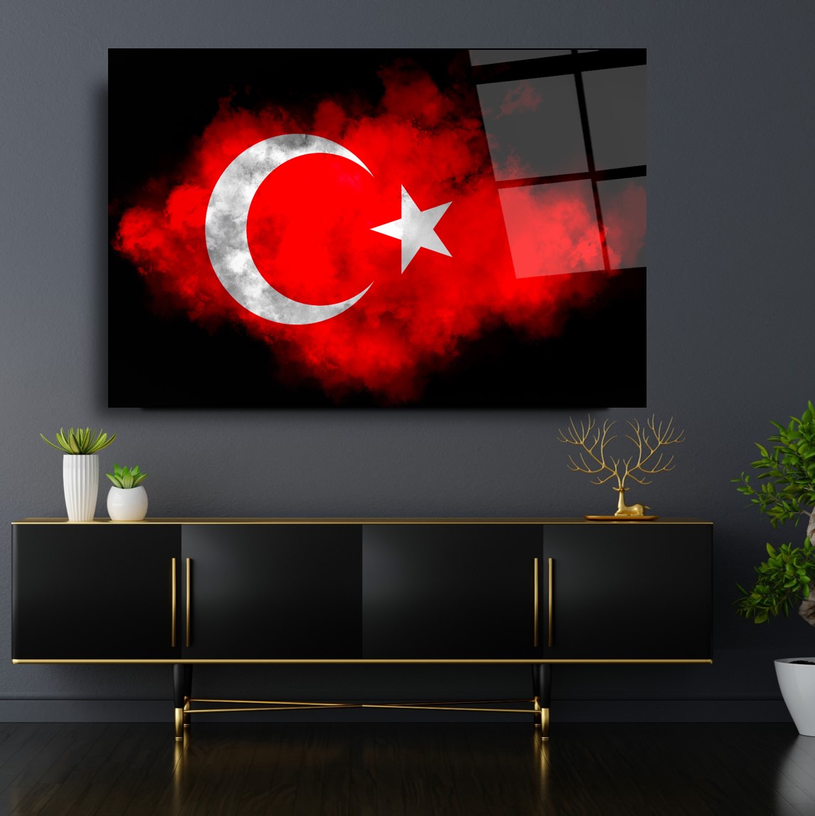 Bayrak Cam Tablo