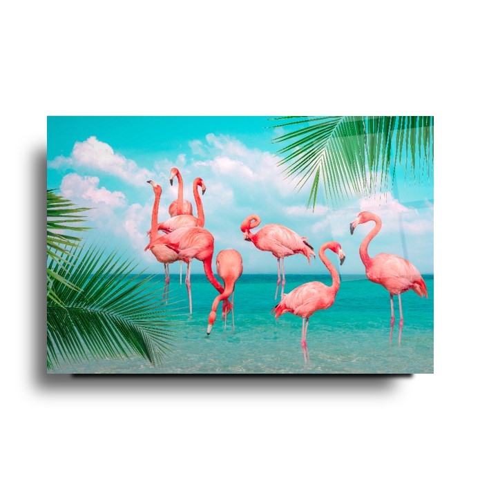 Flamingolar Cam Tablo