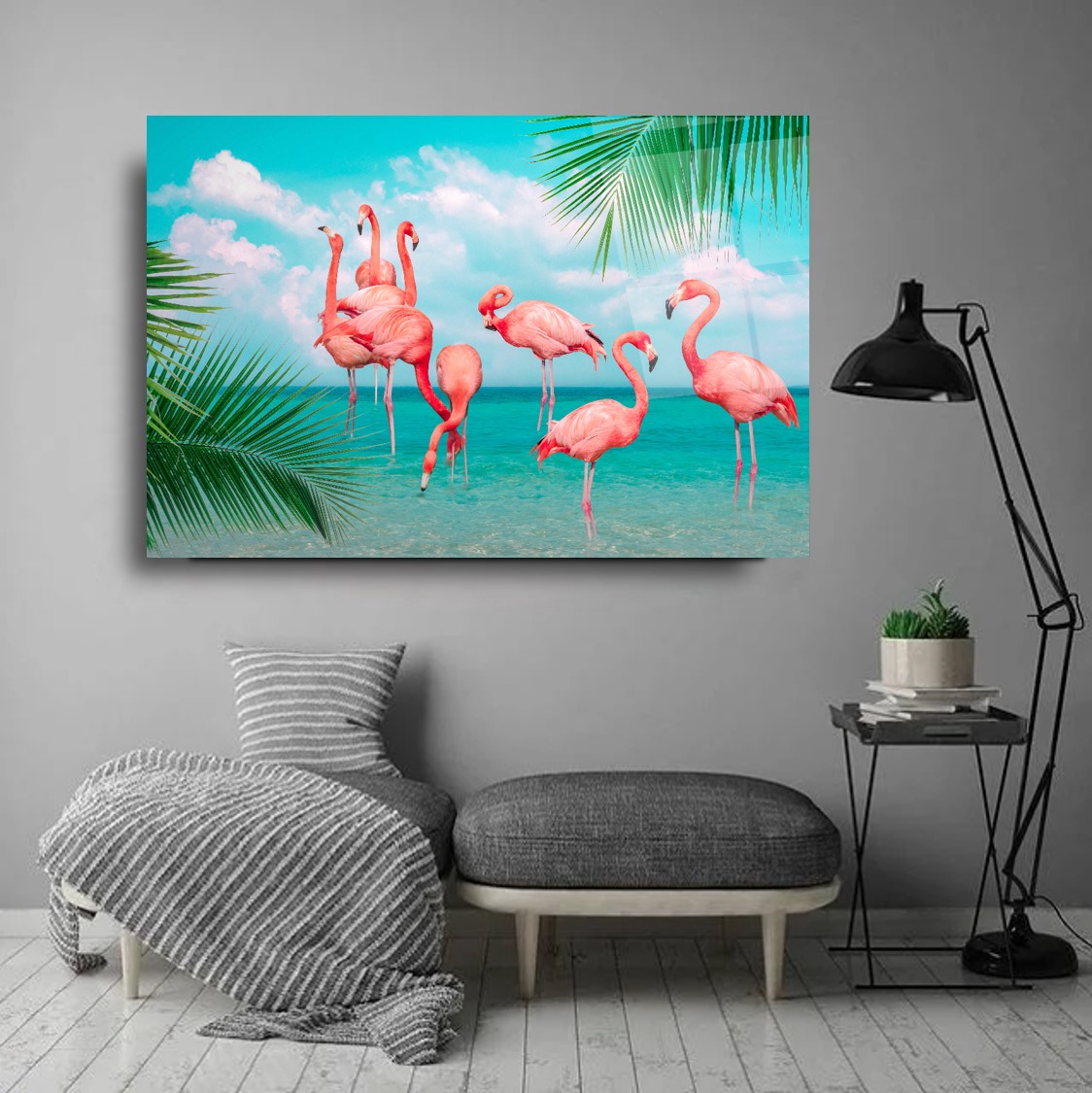 Flamingolar Cam Tablo