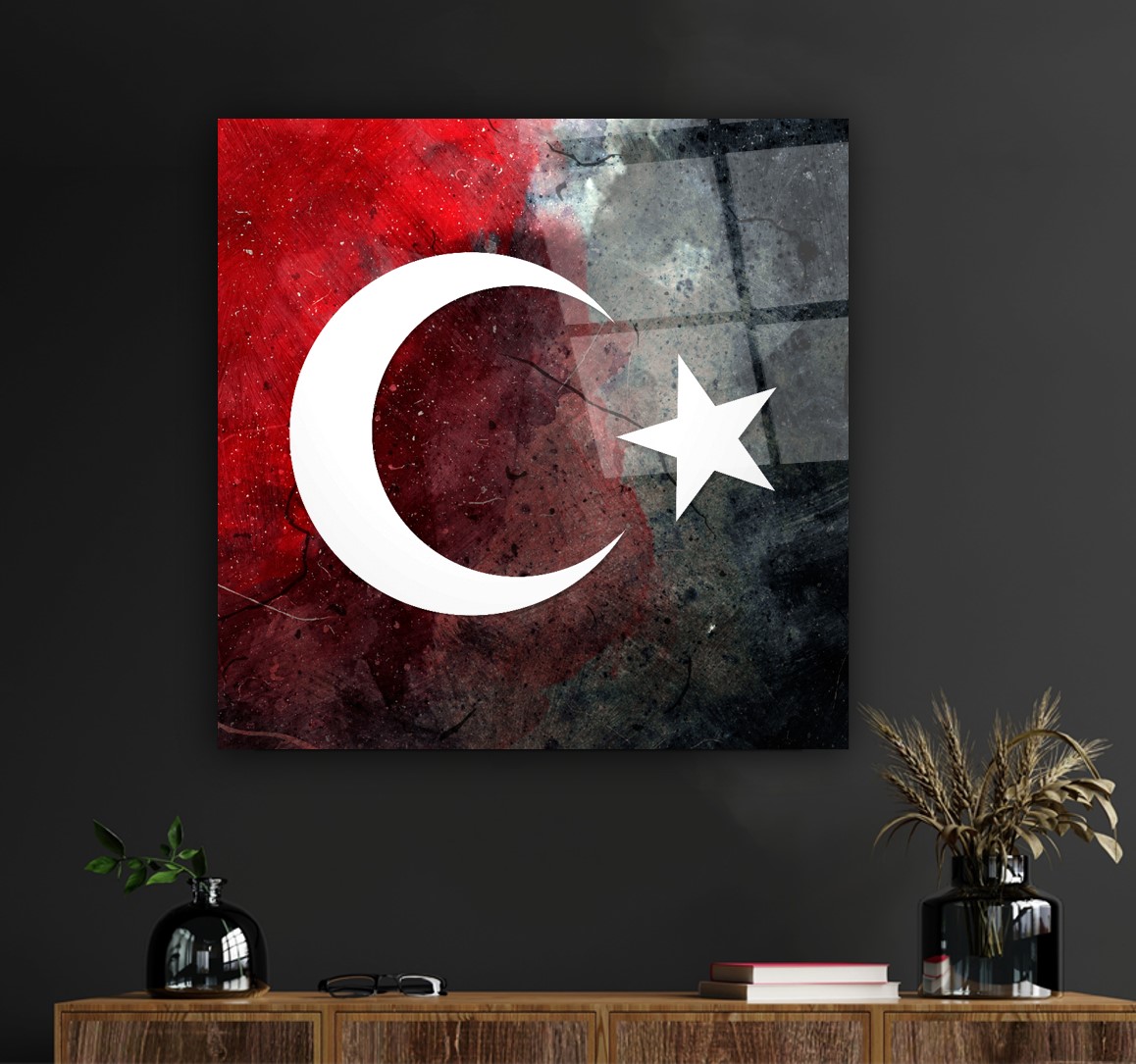 Bayrak Cam Tablo