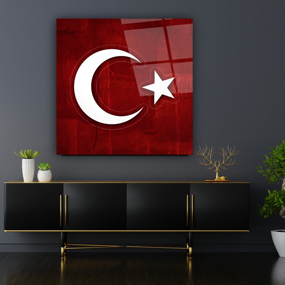 Bayrak Cam Tablo