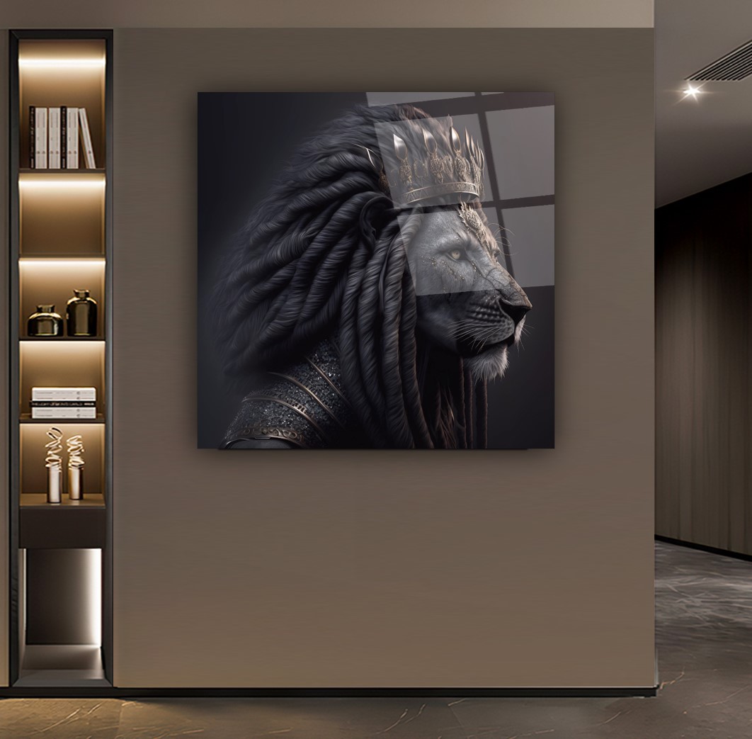 Aslan Cam Tablo 