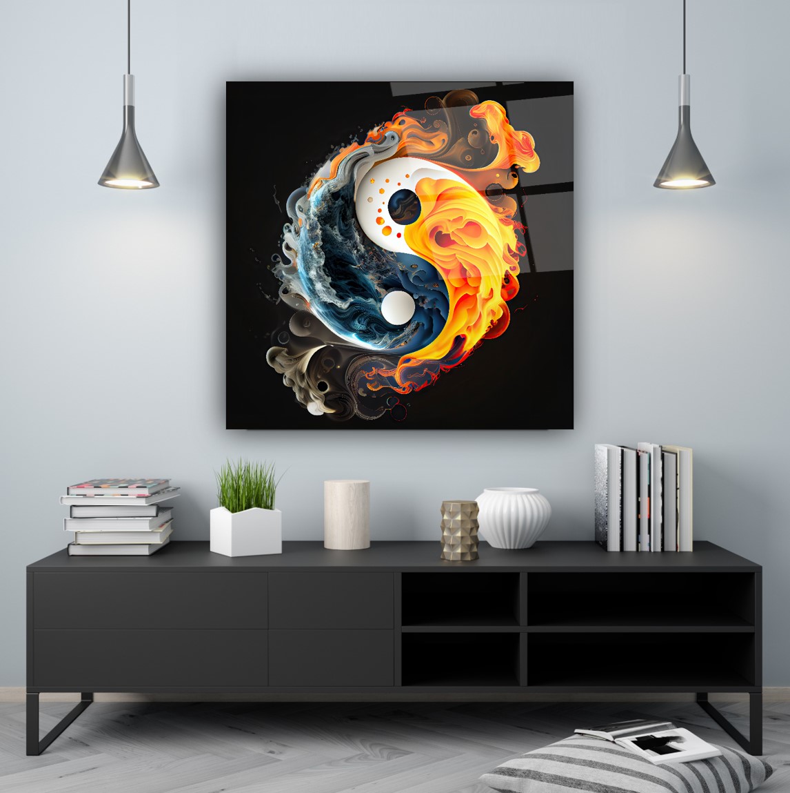 Ying Yang Cam Tablo 