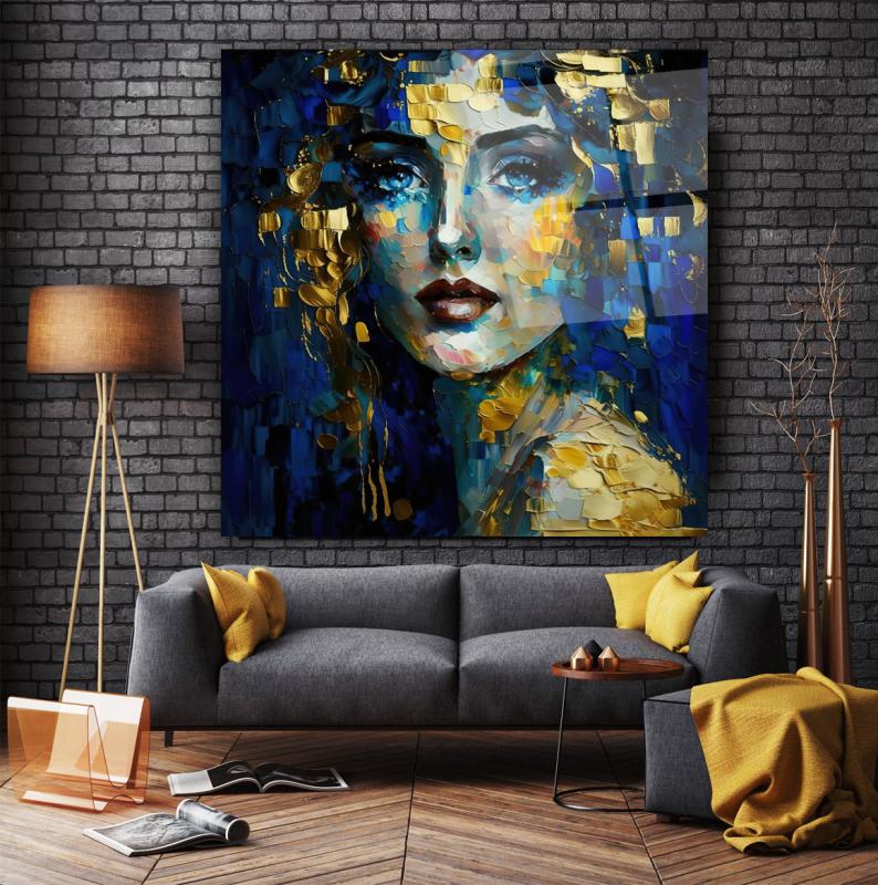 Kadın Cam Tablo