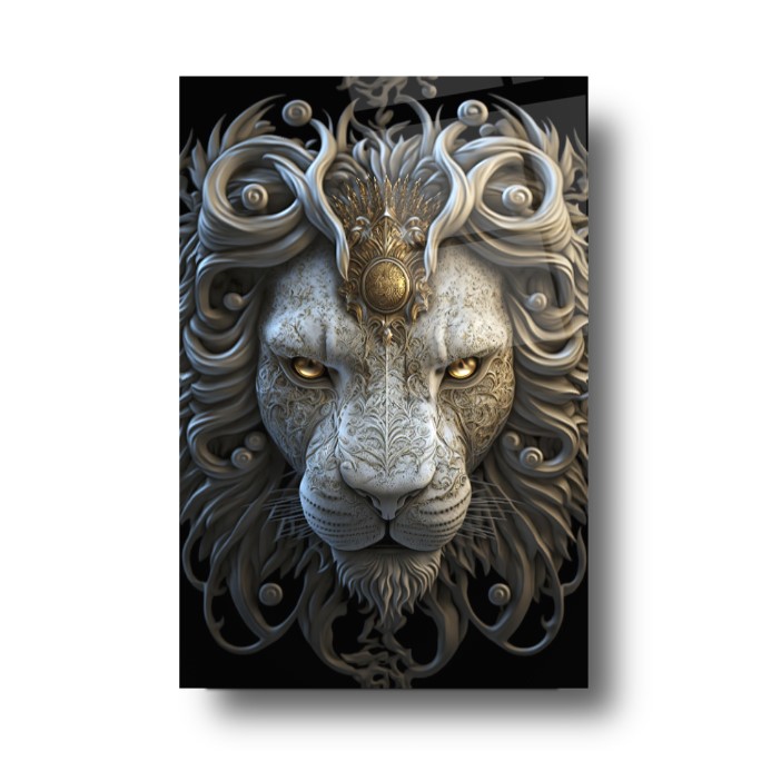 Aslan Cam Tablo
