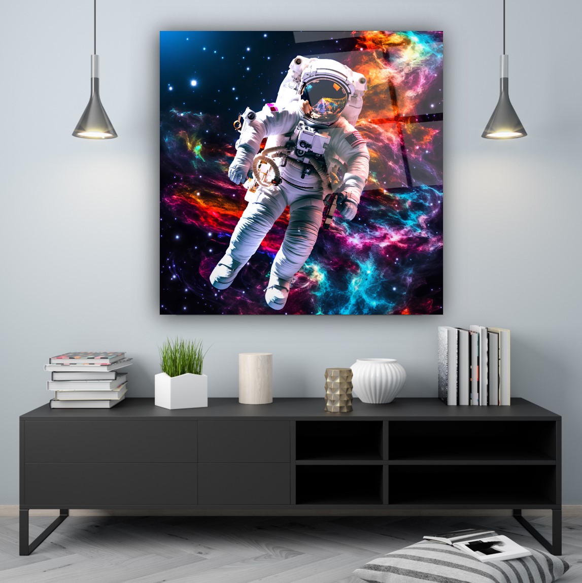 Astronot Cam Tablo