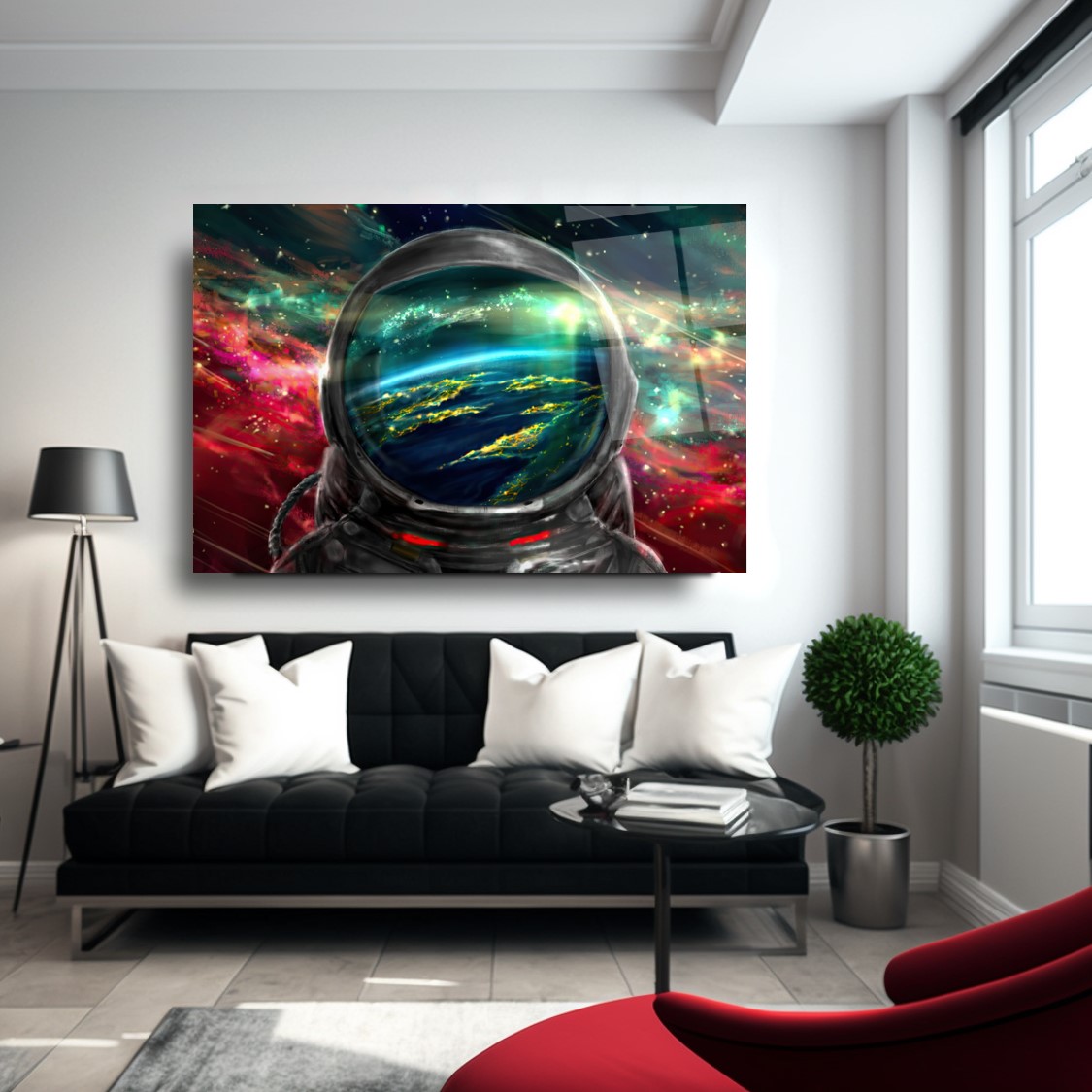 Astronot Cam Tablo