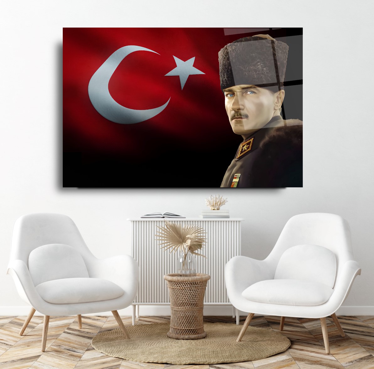 Atatürk Cam Tablo