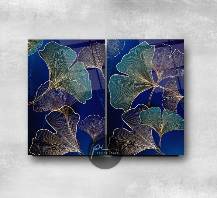 Yapraklar Double Cam Tablo Seti