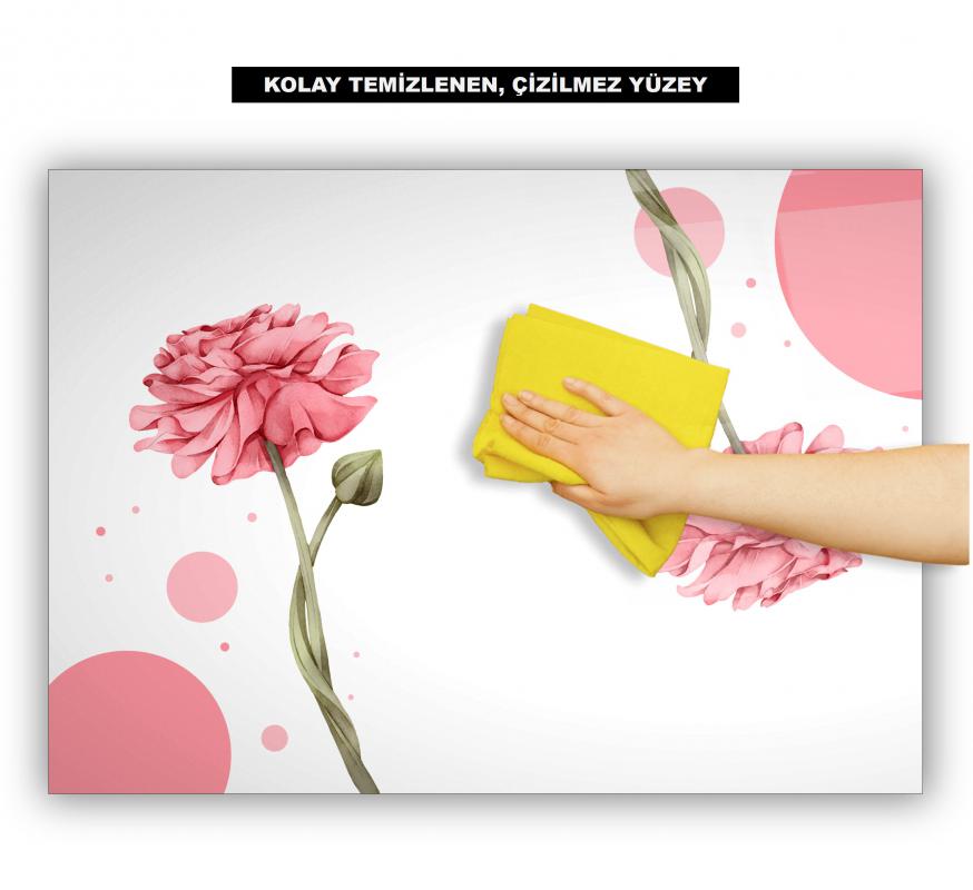 Çiçek Ocak Arkası Cam Koruyucu