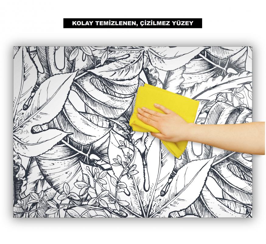 Yaprak Ocak Arkası Cam Koruyucu