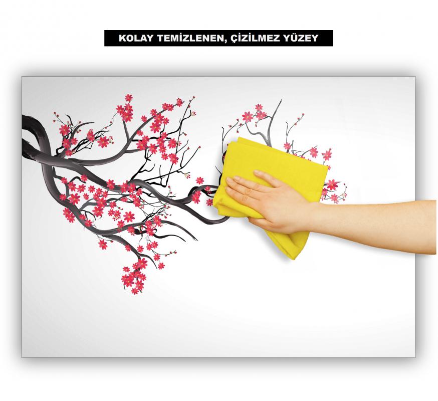 Ağaç Dalı  Ocak Arkası Cam Koruyucu