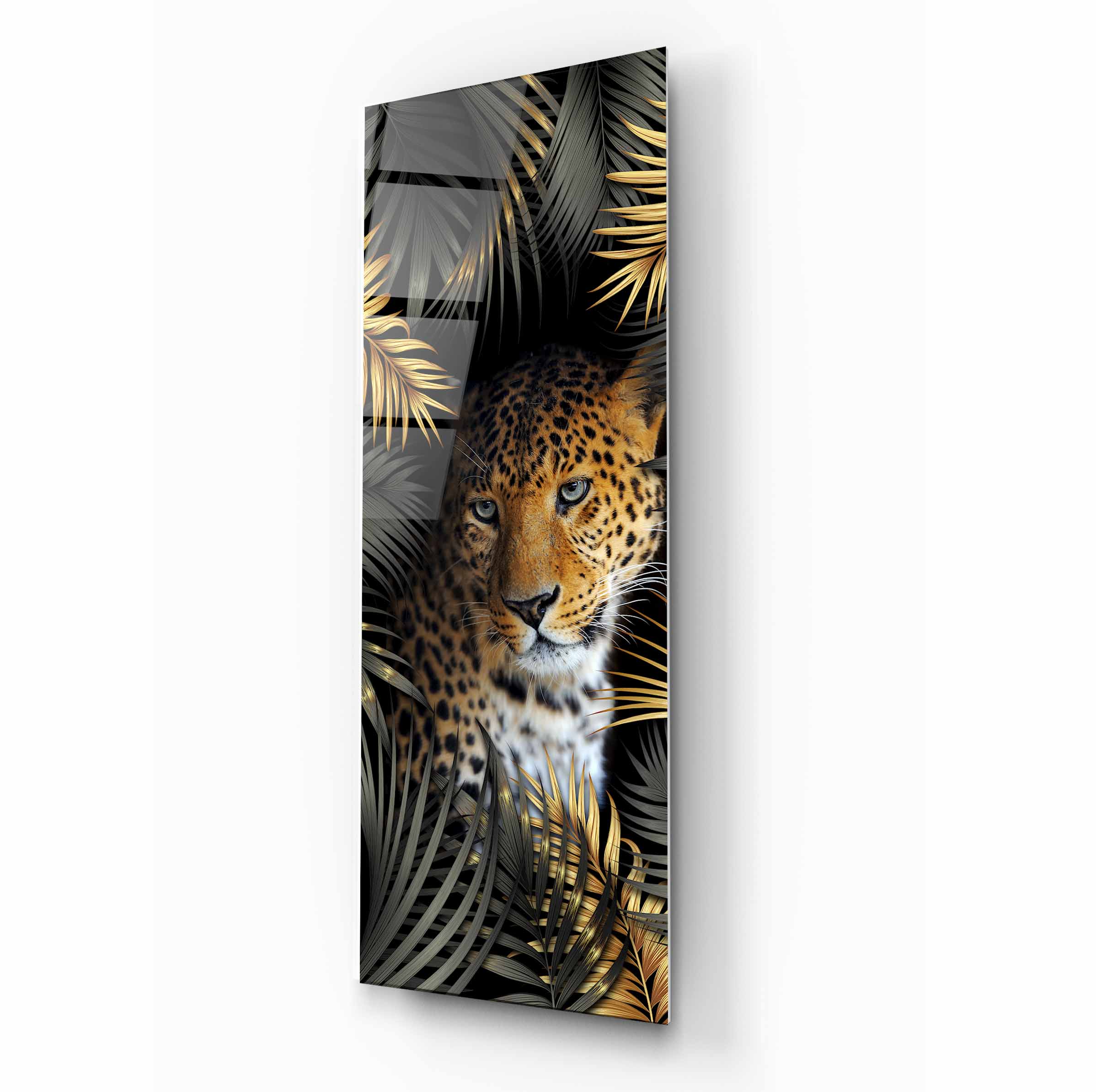 Leopar Panoramik Cam Tablo