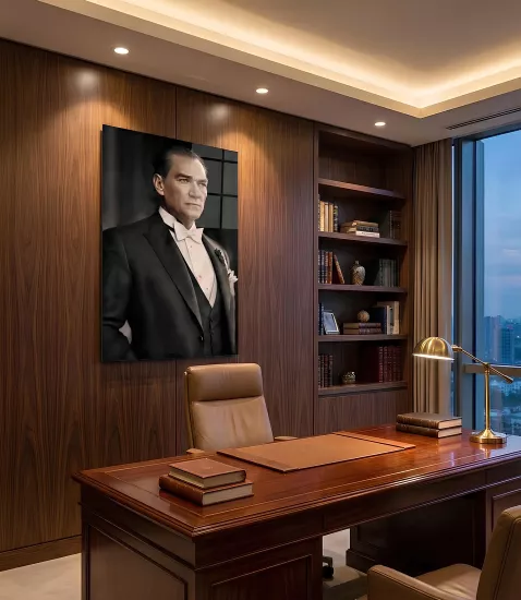 Atatürk Cam Tablo