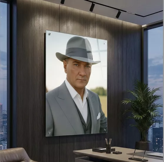 Atatürk Cam Tablo