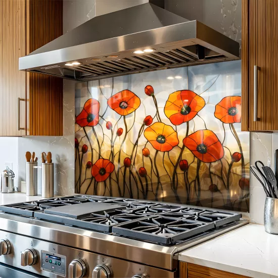 Gelincik Ocak Arkası Cam Koruyucu