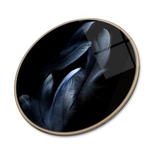 UV BASKI YUVARLAK CAM TABLOLAR