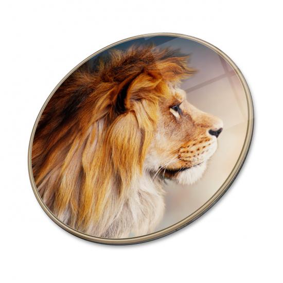 UV BASKI YUVARLAK CAM TABLOLAR