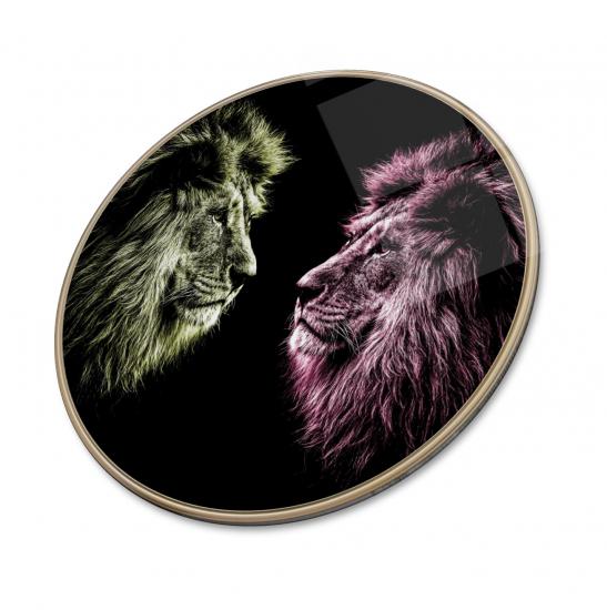 UV BASKI YUVARLAK CAM TABLOLAR