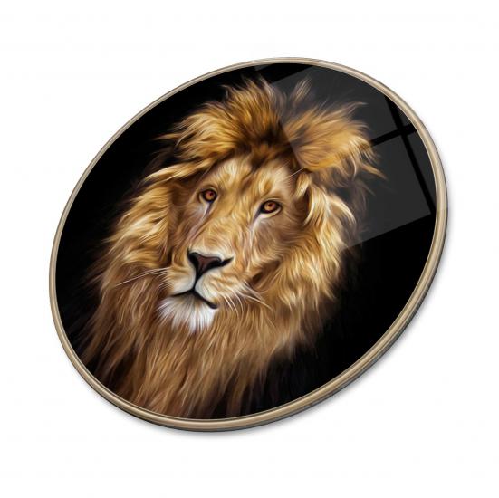 UV BASKI YUVARLAK CAM TABLOLAR