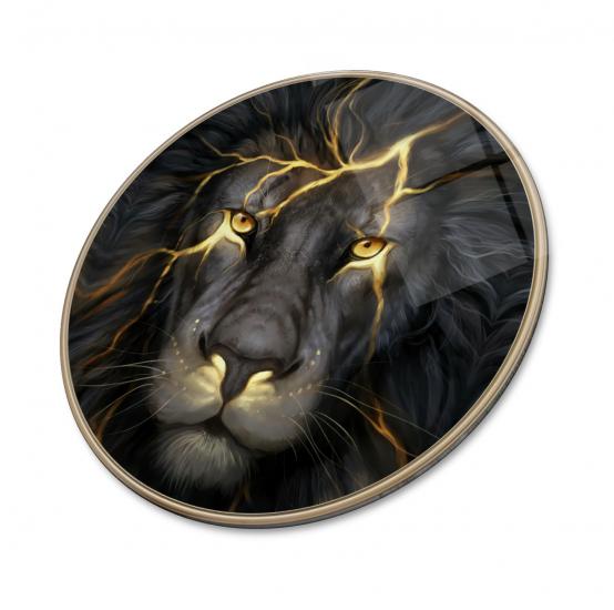 UV BASKI YUVARLAK CAM TABLOLAR